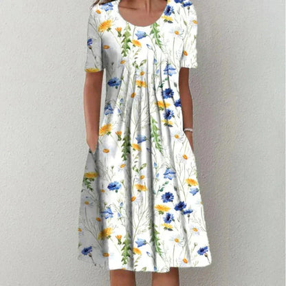 KL | Elegante vestido de algodón