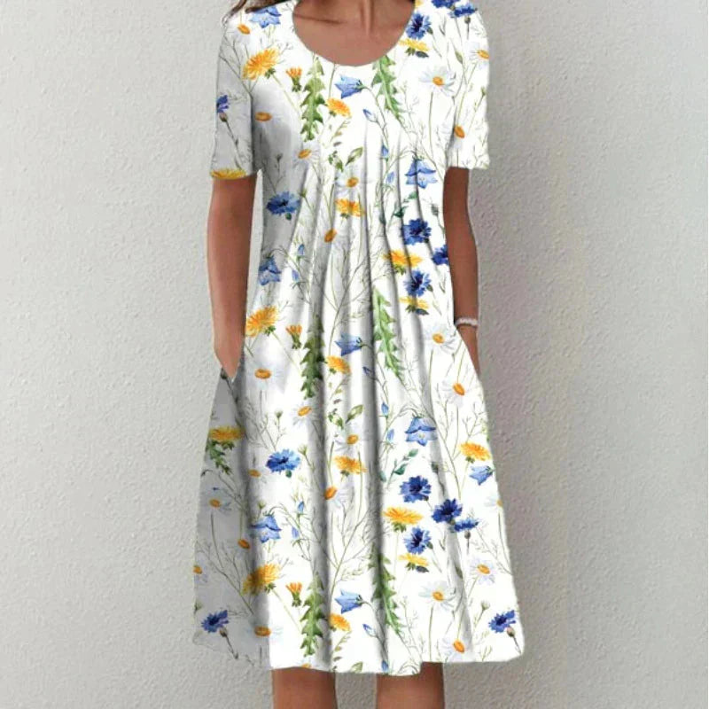 KL | Elegante vestido de algodón