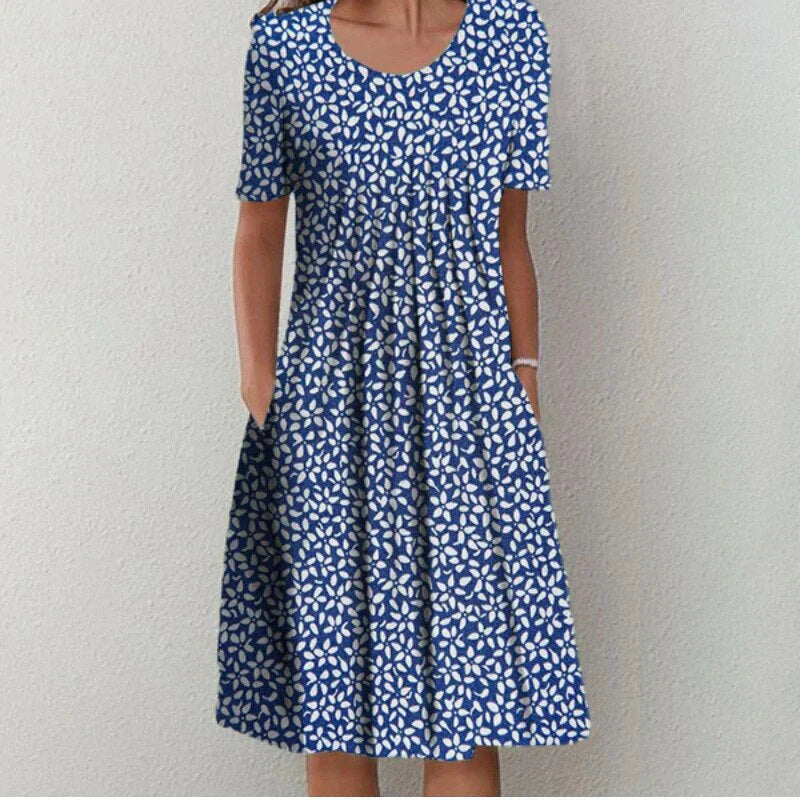 KL | Elegante vestido de algodón