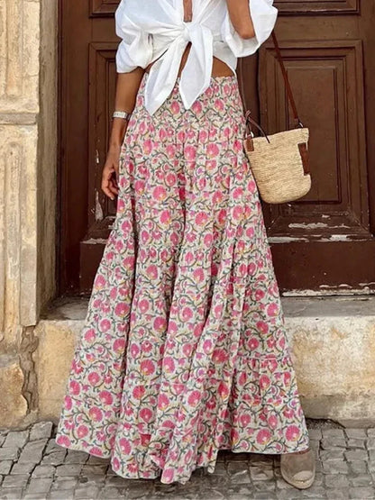 KL | Elegante falda larga