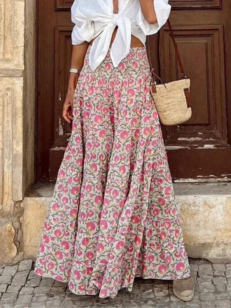 KL | Elegante falda larga