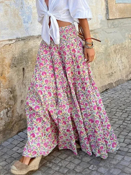 KL | Elegante falda larga