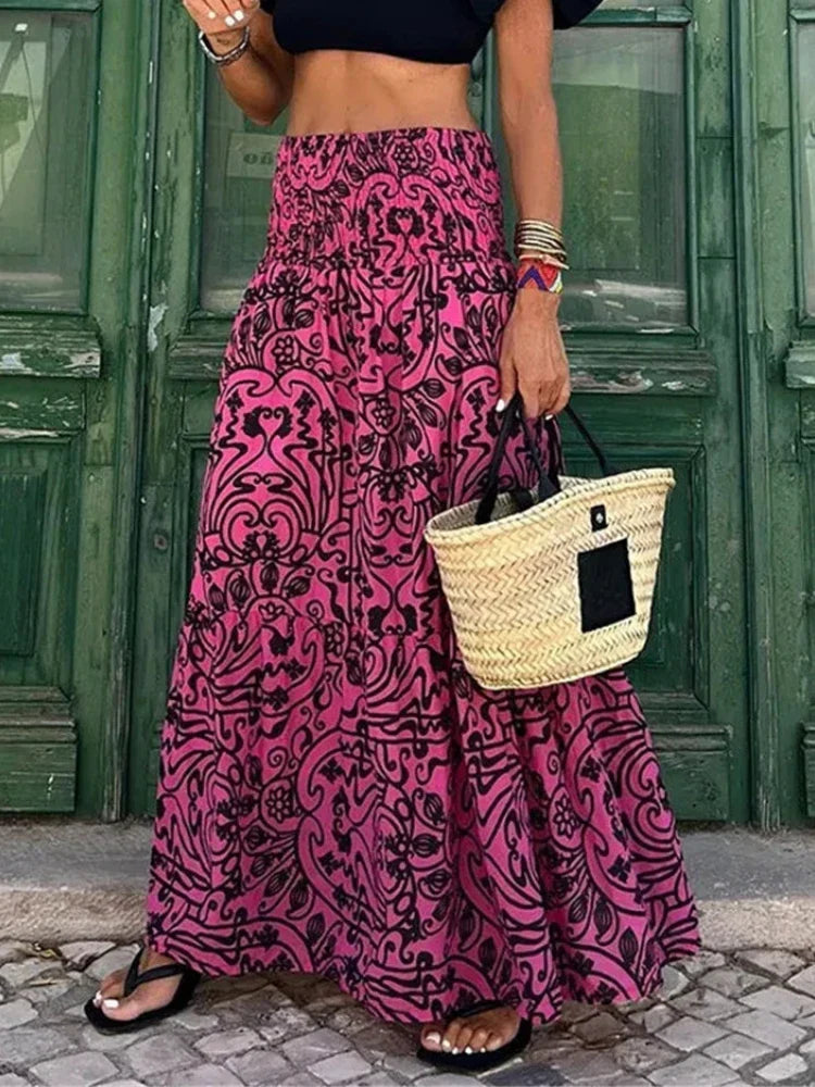 KL | Elegante falda larga