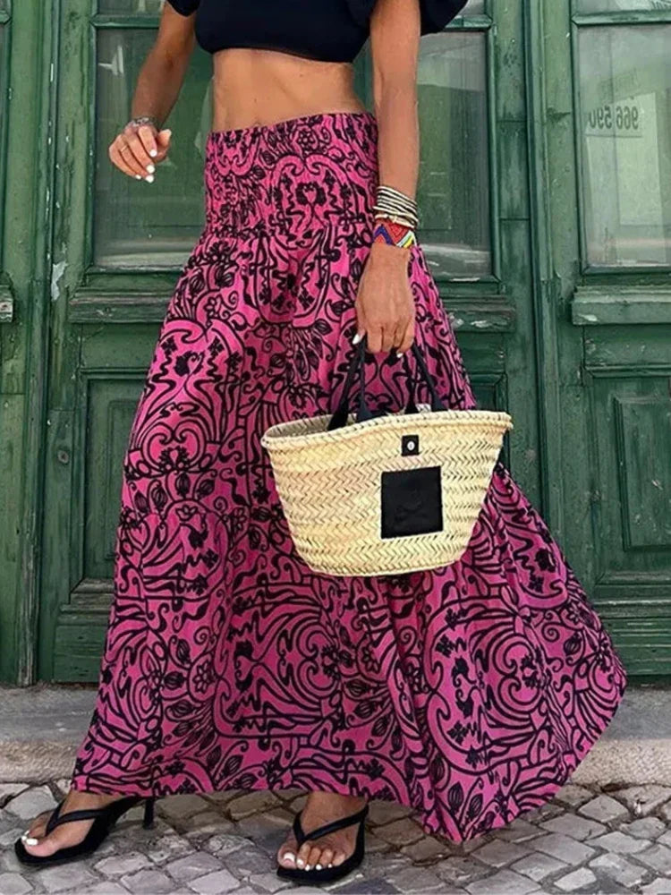 KL | Elegante falda larga