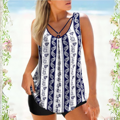 KL | Elegante bañador estampado