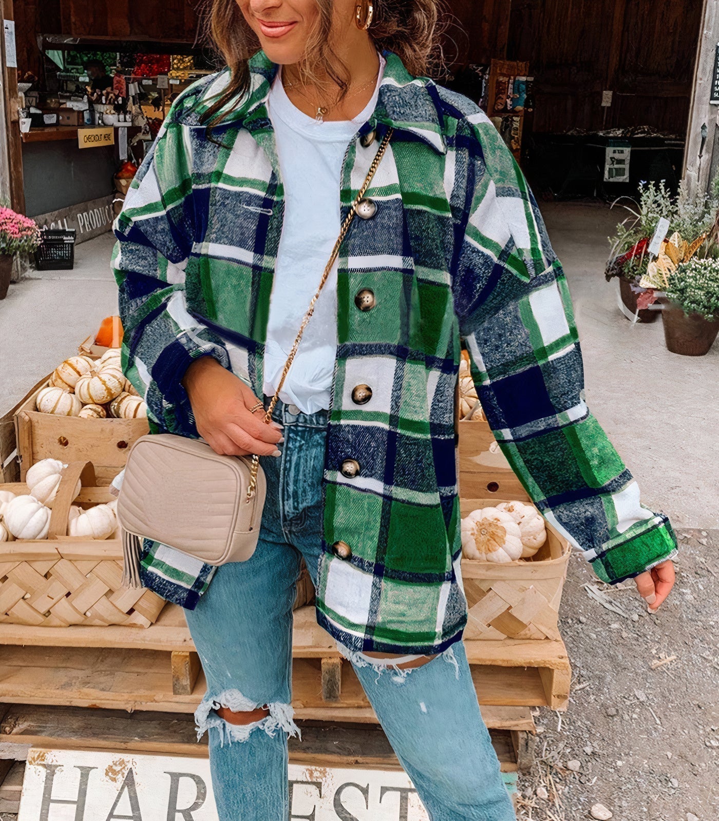 Chaqueta de estilo vintage atemporal