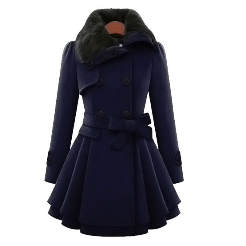 CM | Elegante chaqueta con cinturón para mujer