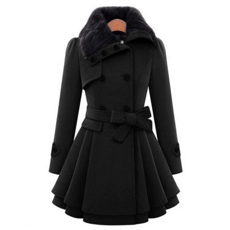 CM | Elegante chaqueta con cinturón para mujer