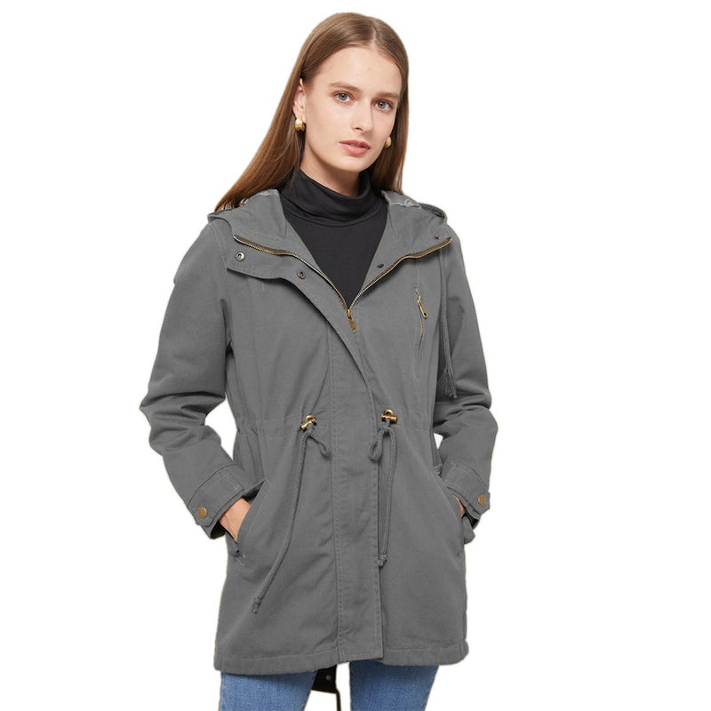 CM | Elegante abrigo largo para mujer