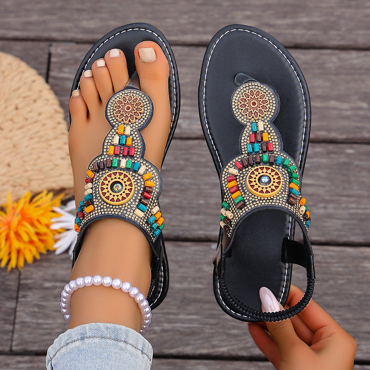 Sandalias Ortopédicos de Inspiración Vintage