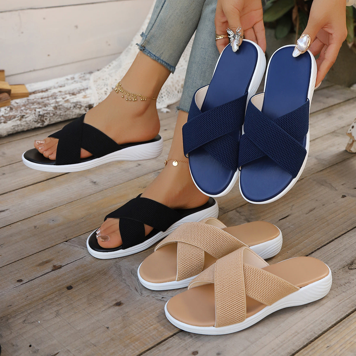 Sandalias Ortopédicos Chic con Diseño Único
