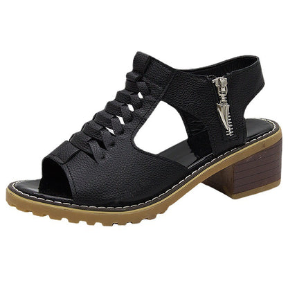 Sandalias Ortopédicos de Inspiración Vintage
