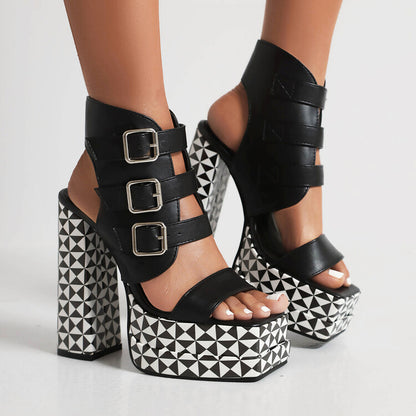 Sandalias Ortopédicos de Inspiración Vintage