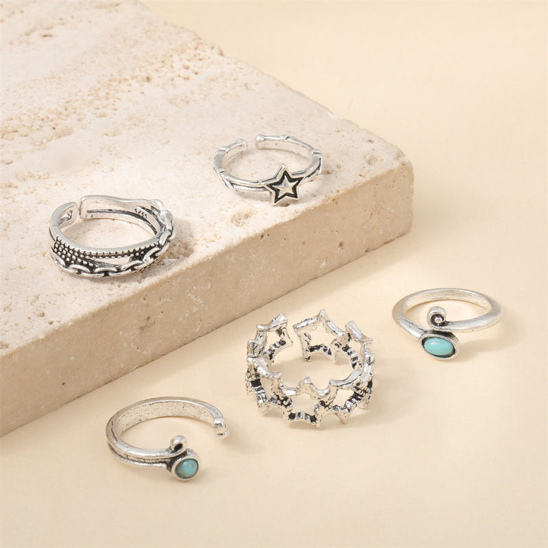 Anillo hermoso con estilo único