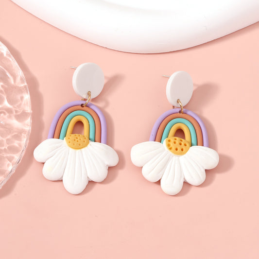 Pendiente vintage hecho a mano