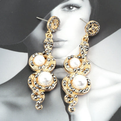 Perla Pendiente clásico con encanto atemporal