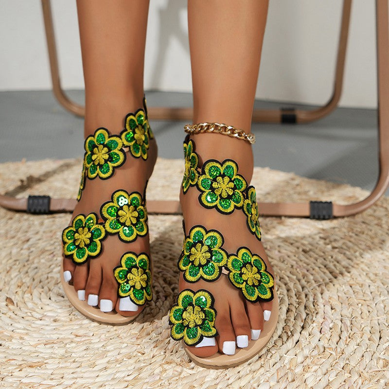 Sandalias Ortopédicos de Inspiración Vintage
