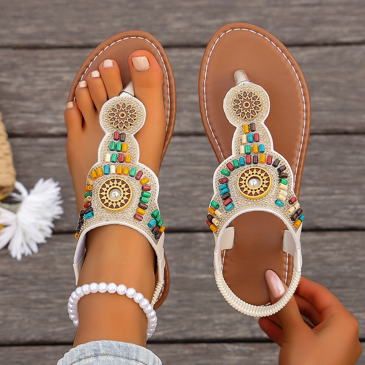 Sandalias Ortopédicos de Inspiración Vintage