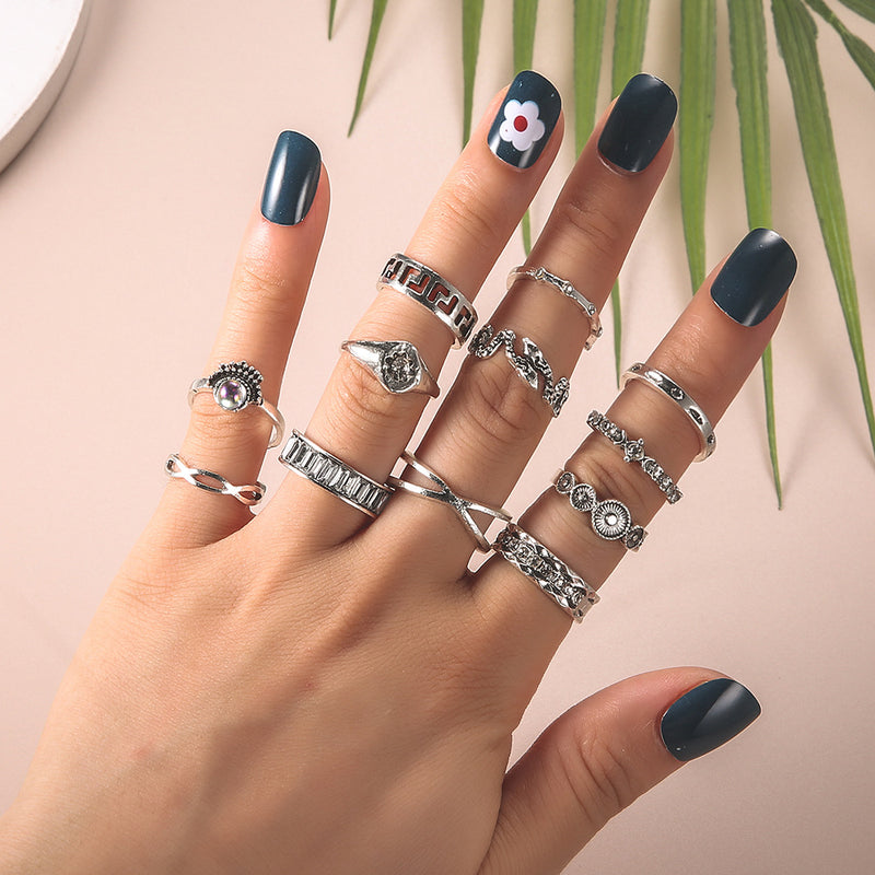 Anillo hermoso con estilo único