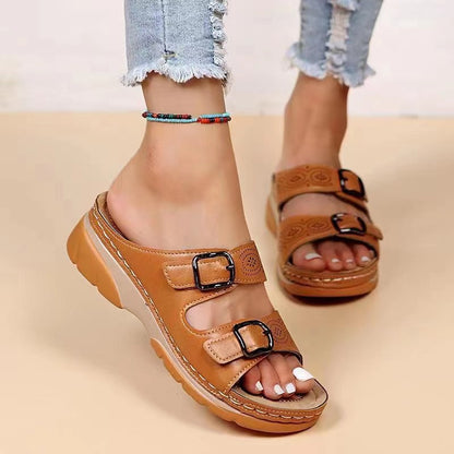 Sandalias Ortopédicos Elegantes con Look Moderno