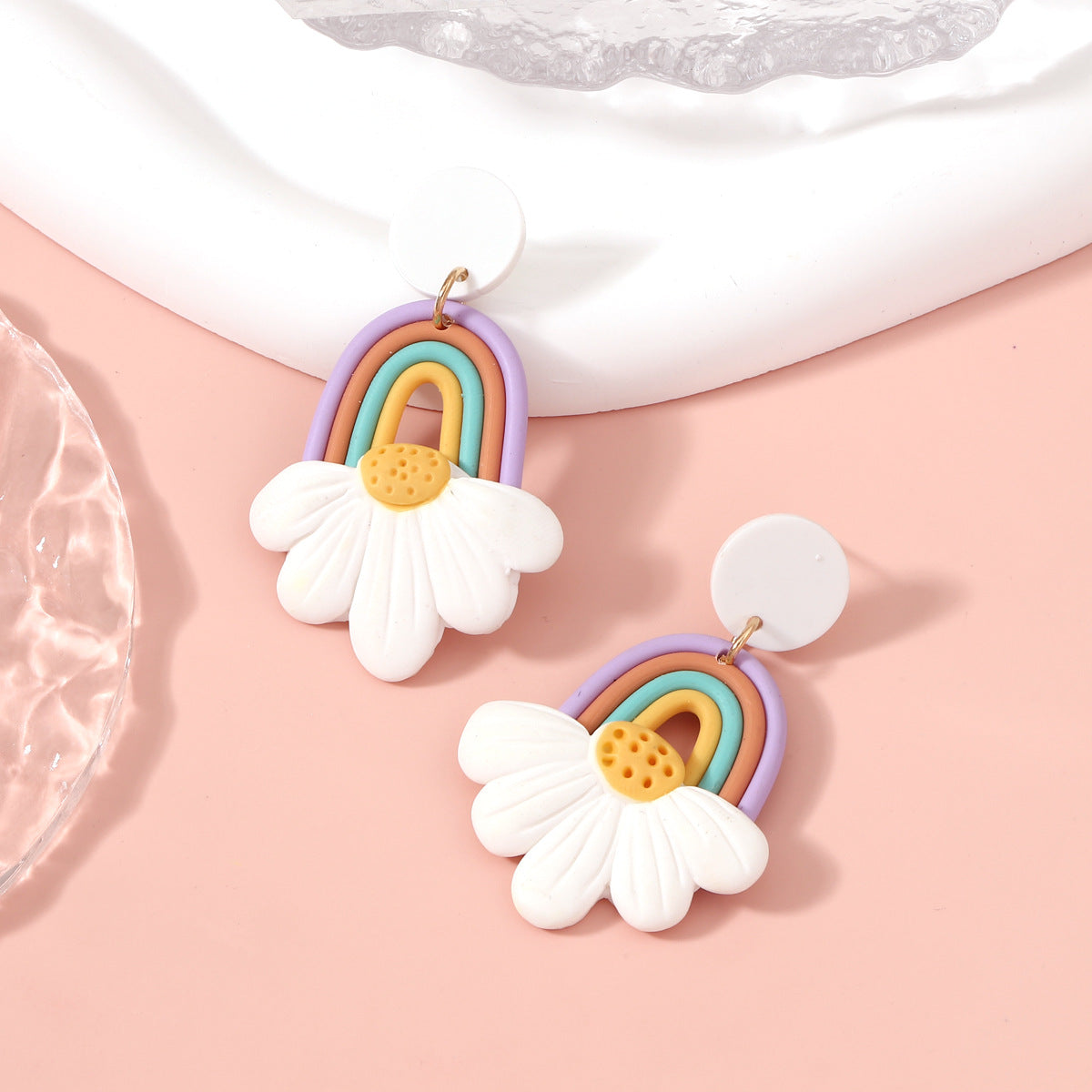 Pendiente vintage hecho a mano