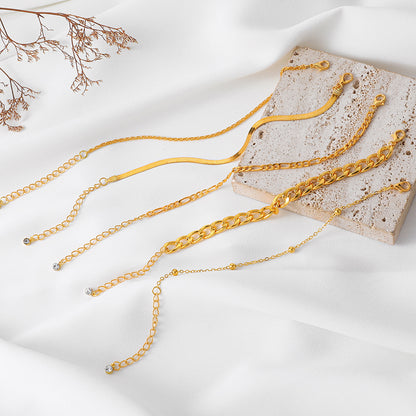 Oro Pulsera artesanal delicado