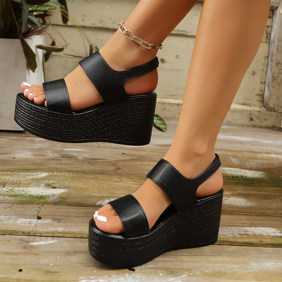 Sandalias Ortopédicos Elegantes con Look Moderno
