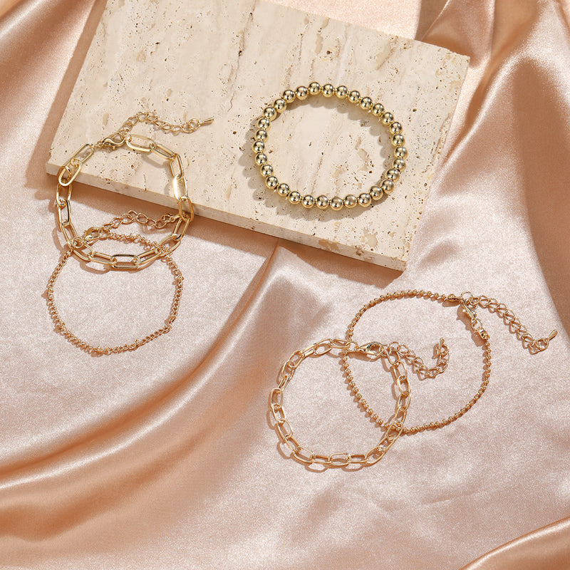 Oro Pulsera romántico para momentos especiales