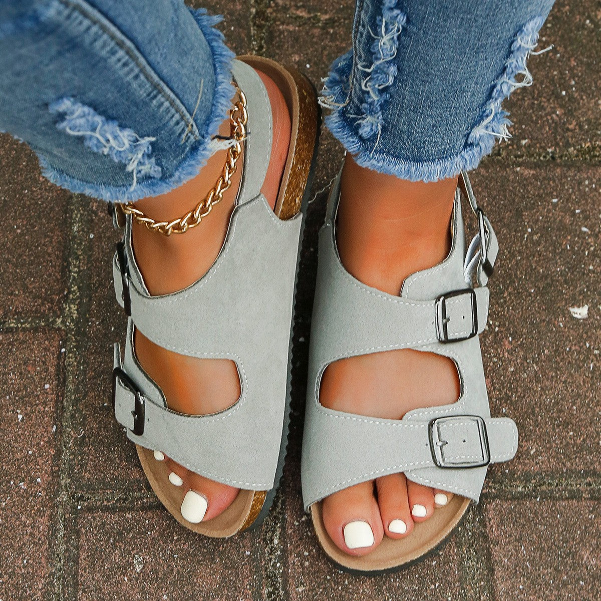 Sandalias Ortopédicos Cómodos para Uso Diario
