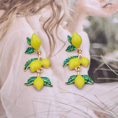 Pendiente vintage hecho a mano