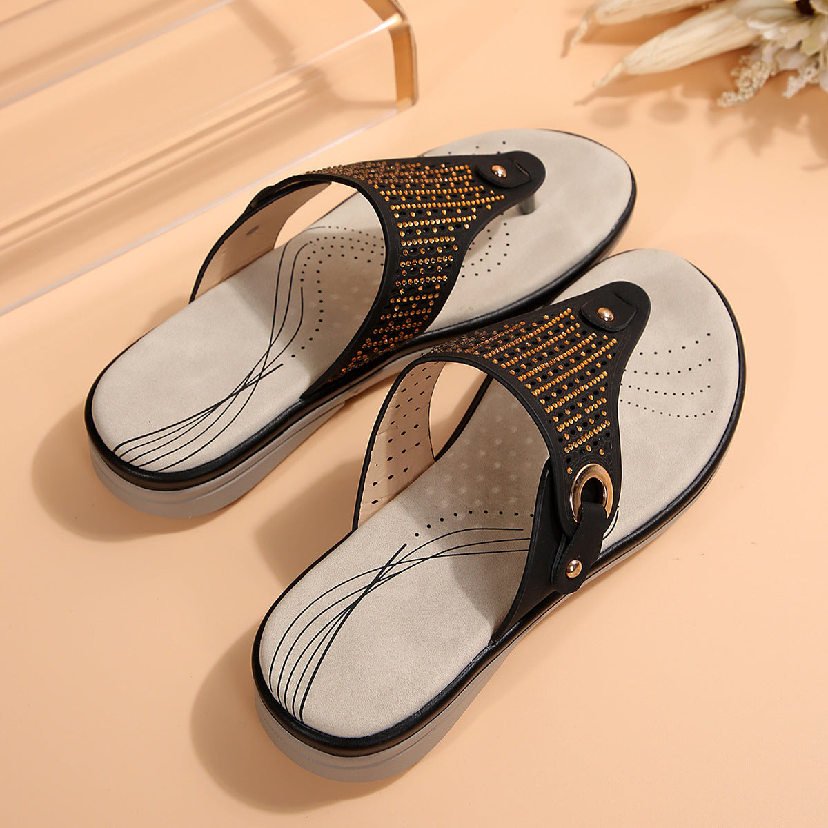 Sandalias Ortopédicos de Inspiración Vintage