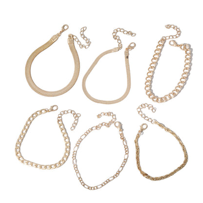 Oro Pulsera encantador para cualquier ocasión