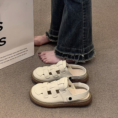 Sandalias Ortopédicos de Inspiración Vintage