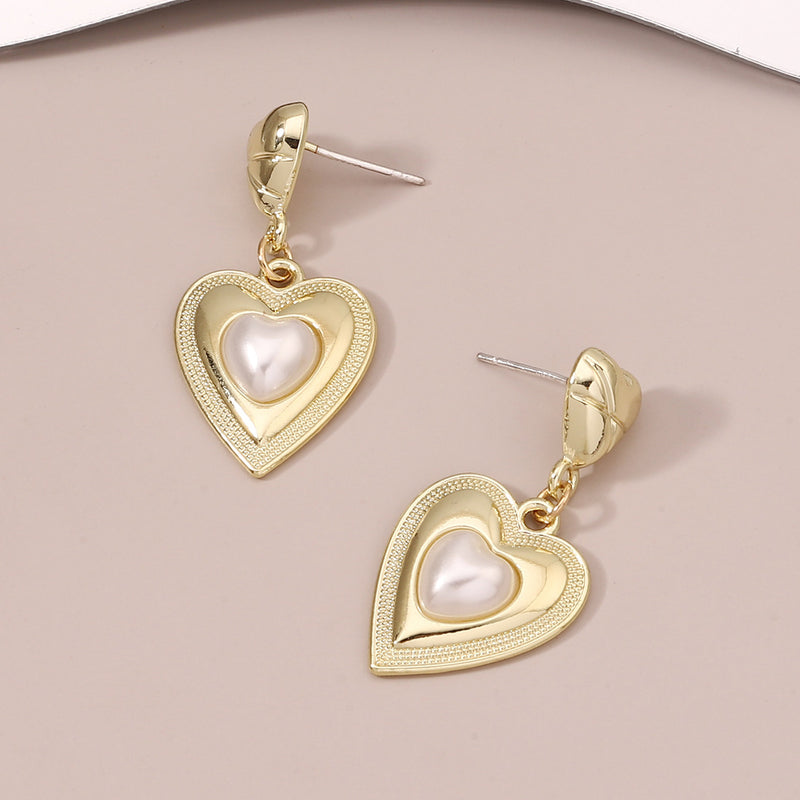 Oro Pendiente elegante para toda ocasión