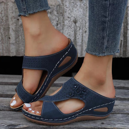 Sandalias Ortopédicos de Inspiración Vintage