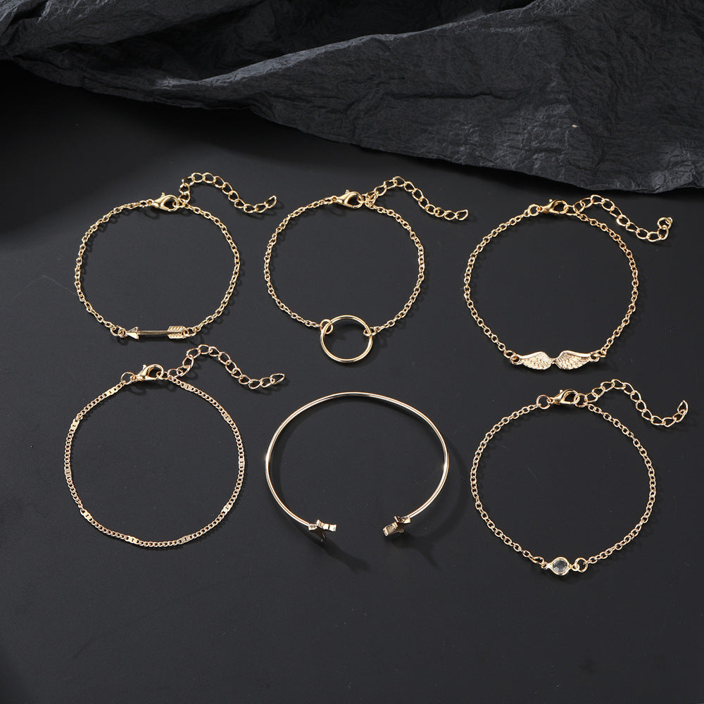 Oro Pulsera encantador para cualquier ocasión
