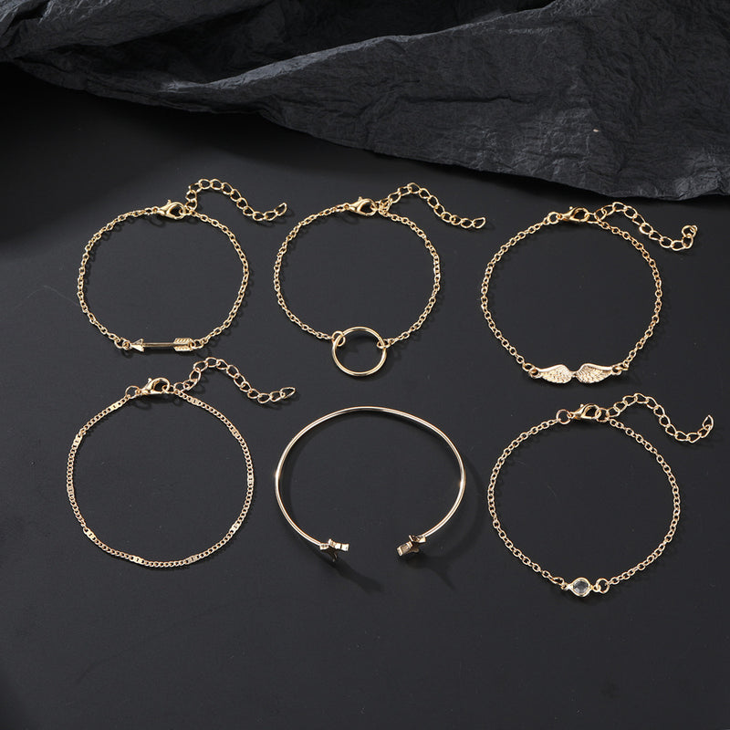 Oro Pulsera encantador para cualquier ocasión