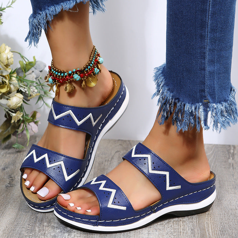 Sandalias Ortopédicos Elegantes con Look Moderno