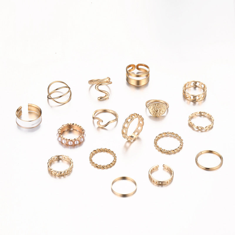 Perla Anillo impresionante para uso diario