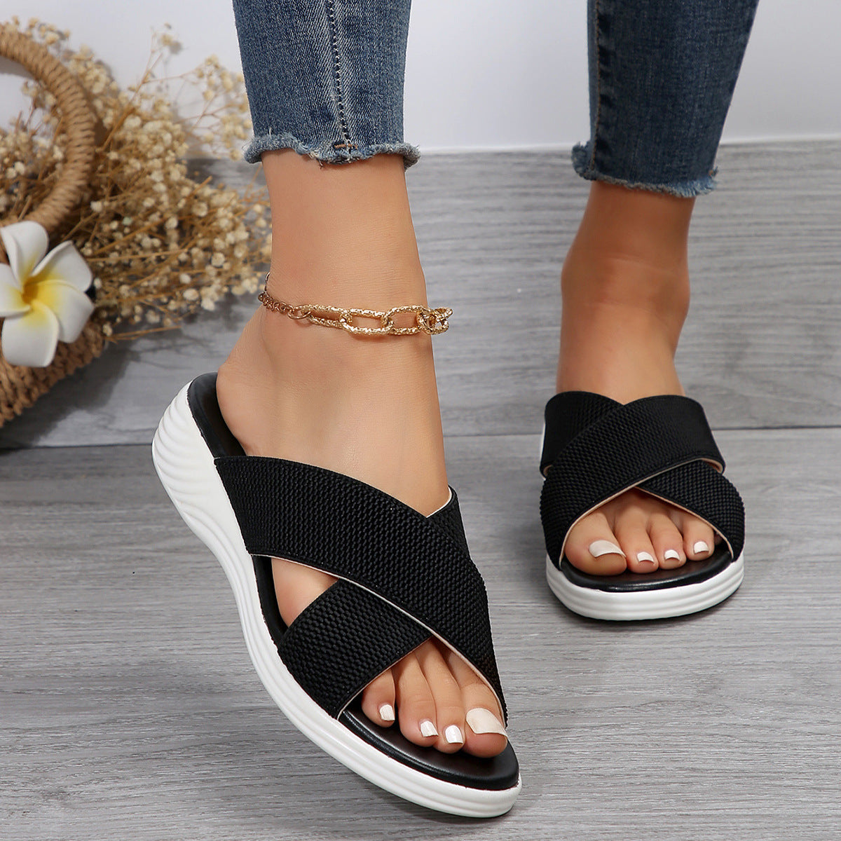 Sandalias Ortopédicos de Inspiración Vintage