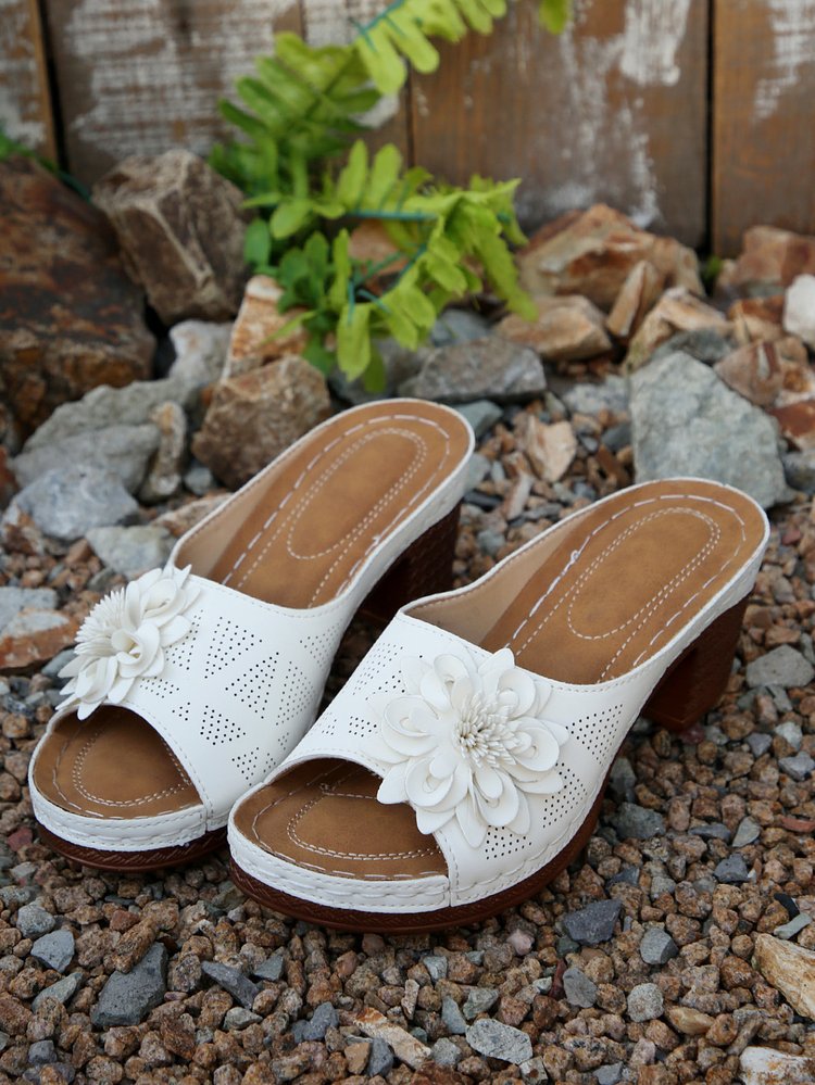 Sandalias Ortopédicos de Inspiración Vintage