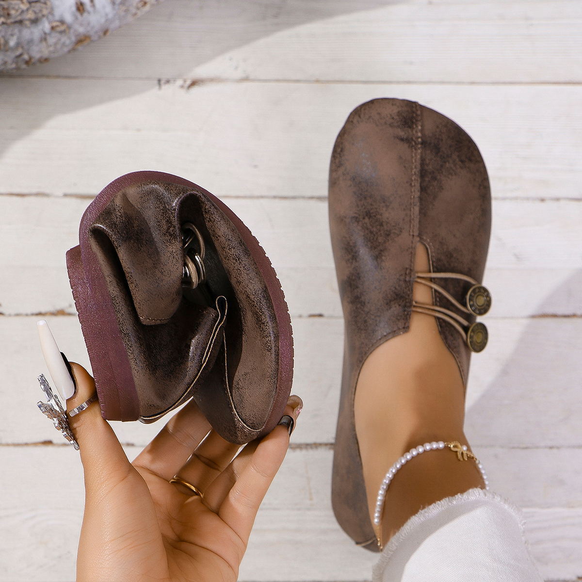Zapatos Ortopédicos Chic con Diseño Único