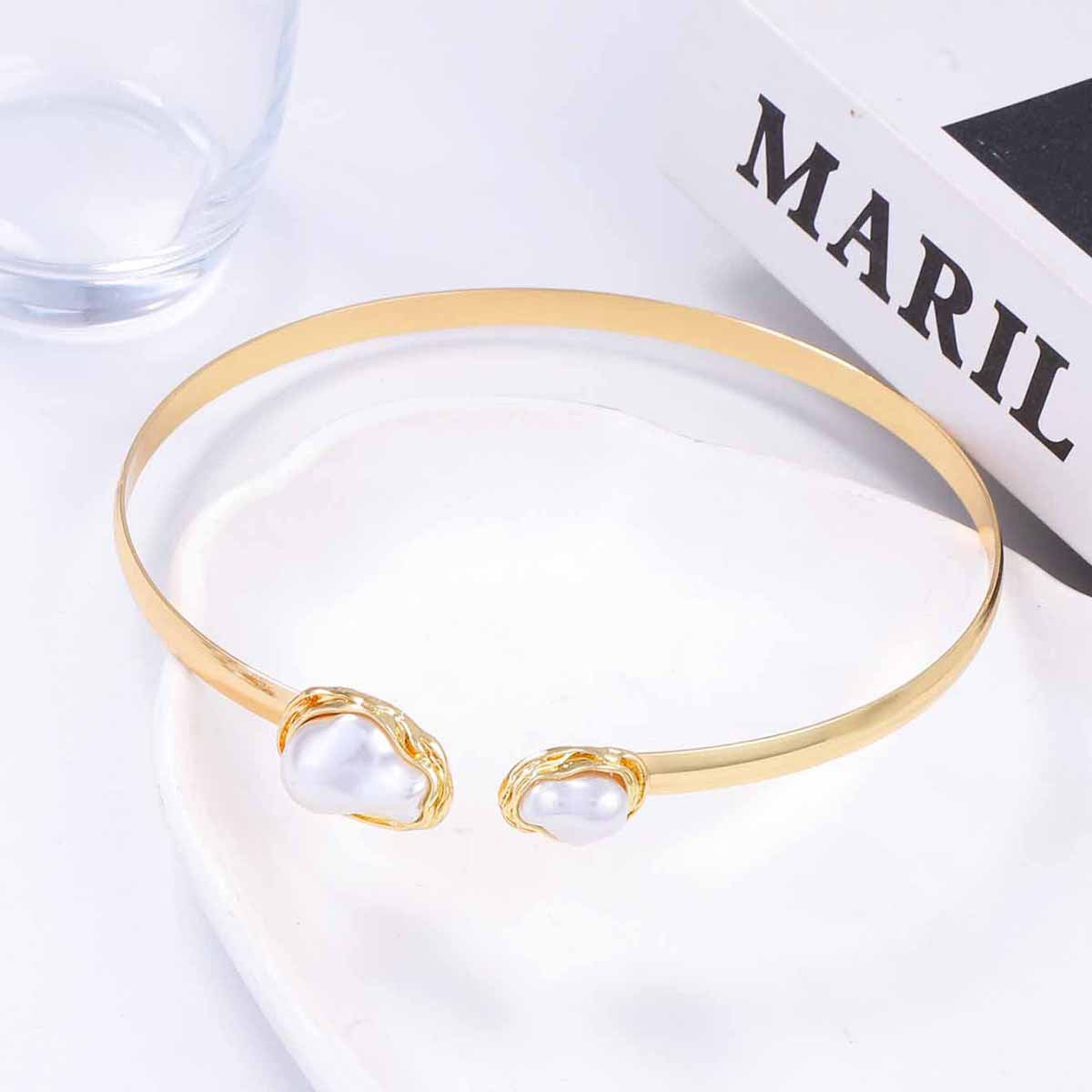 Perla Pulsera impresionante para uso diario