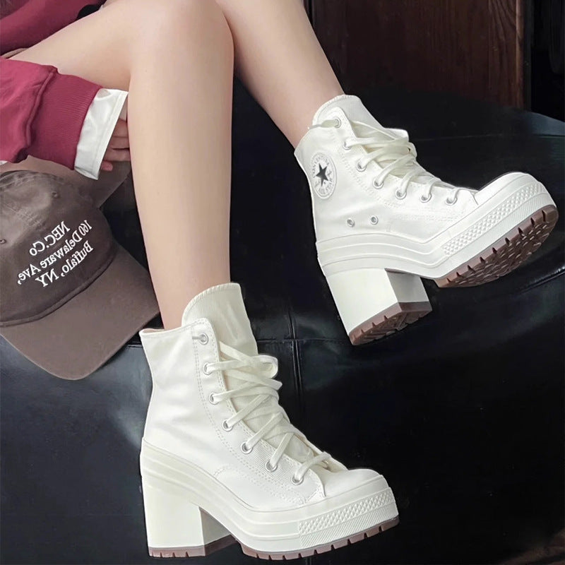 Botas ortopédicas de inspiración vintage