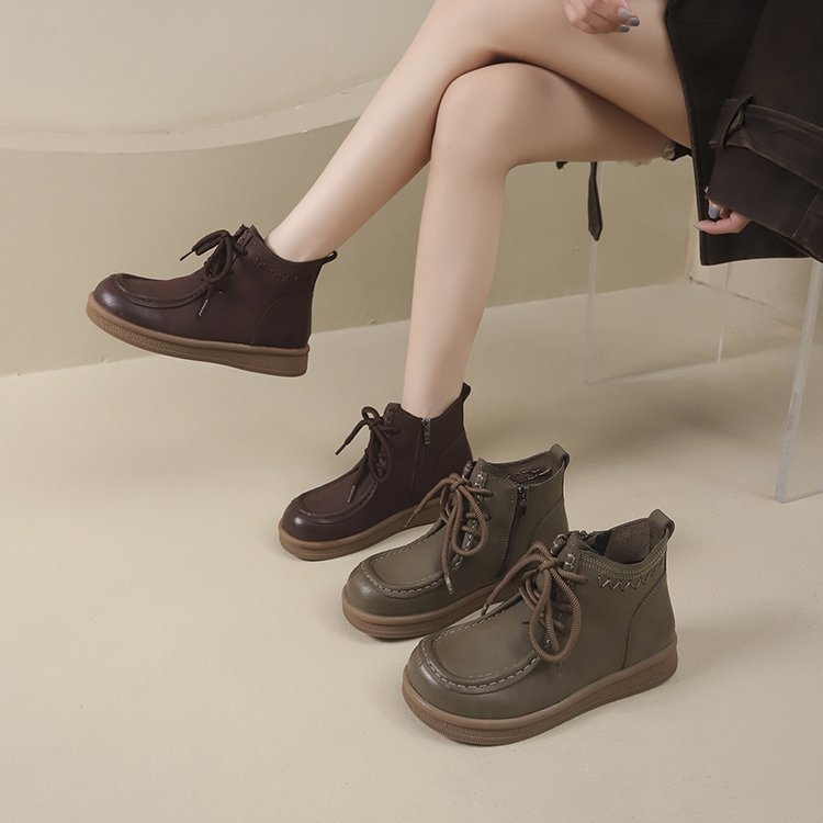 Botas Ortopédicos de Inspiración Vintage