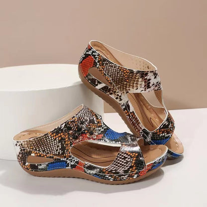 Sandalias Ortopédicos de Inspiración Vintage