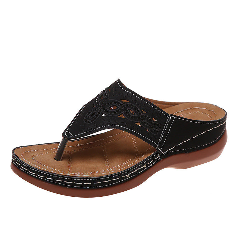 Sandalias Ortopédicos de Inspiración Vintage
