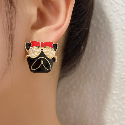 Pendiente vintage hecho a mano