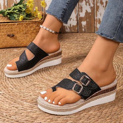 Sandalias Ortopédicos de Inspiración Vintage