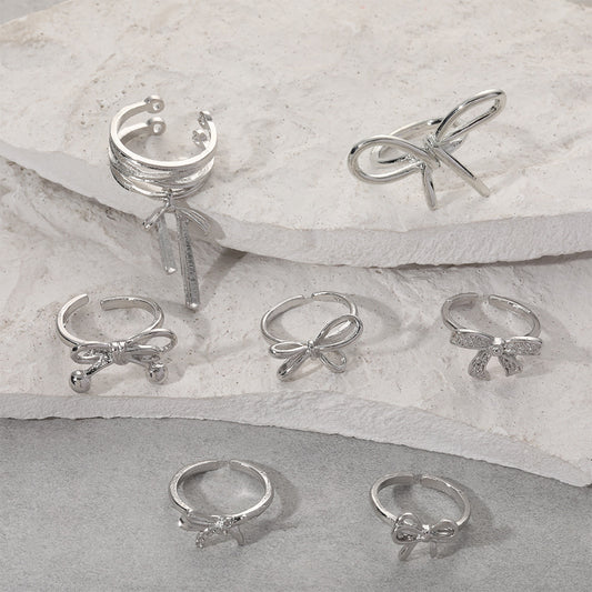 Anillo hermoso con estilo único